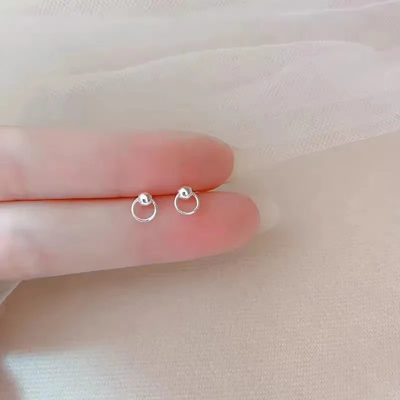 Mini Heart Stud Earrings