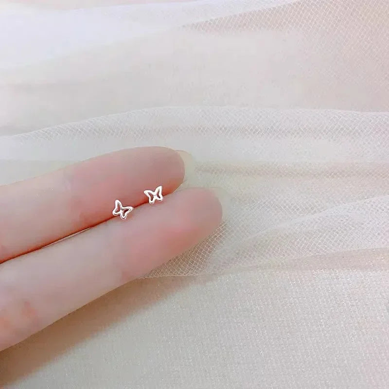 Mini Heart Stud Earrings