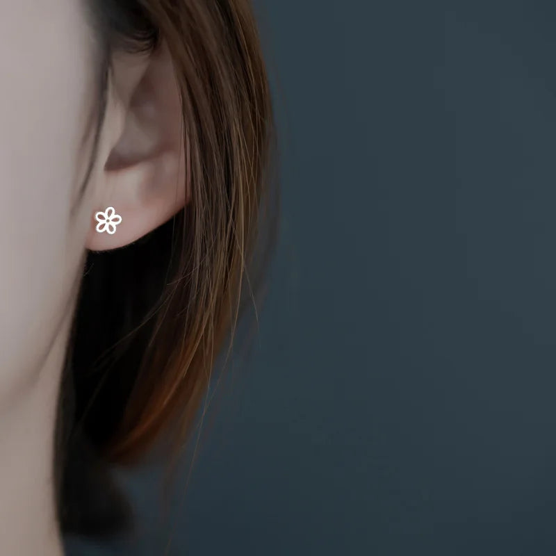 Mini Heart Stud Earrings