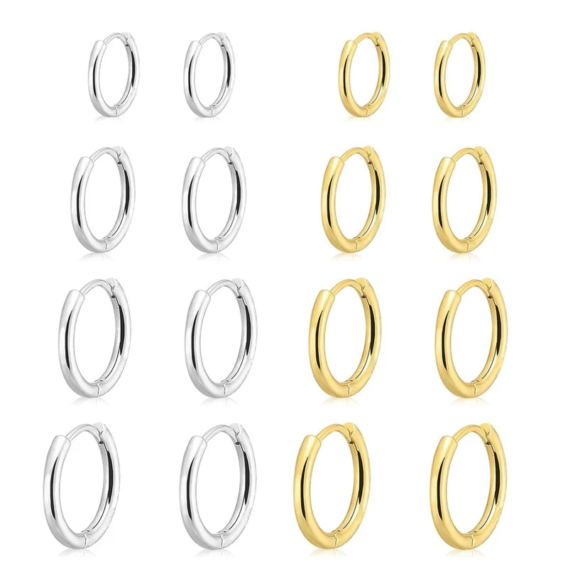Stainless Steel Mini Hoops
