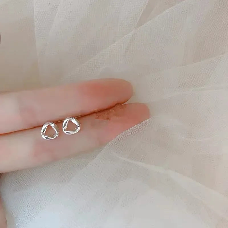 Mini Heart Stud Earrings