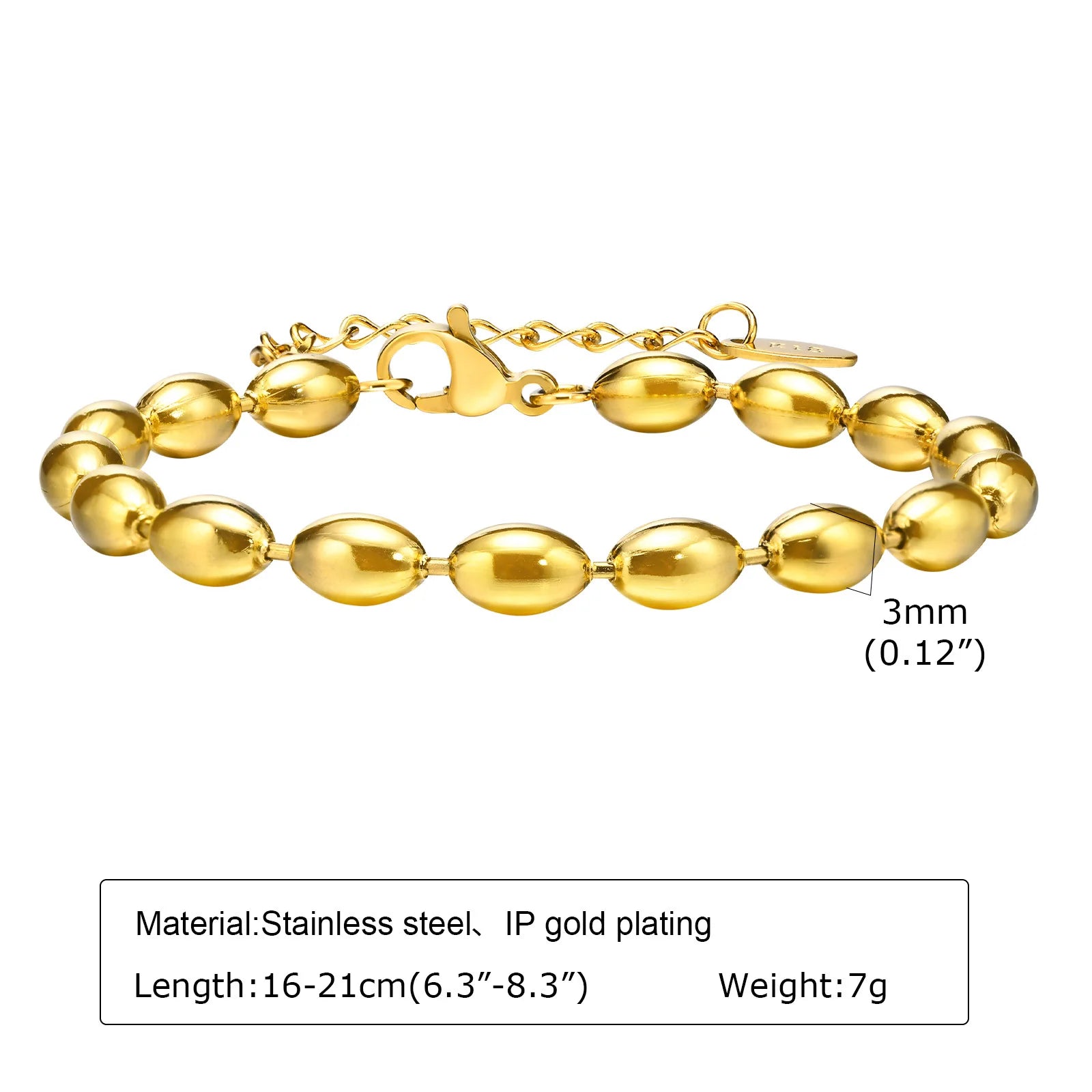 Golden Link Bracelet