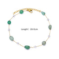 Turkish Evil Eye Gold Anklet for Women