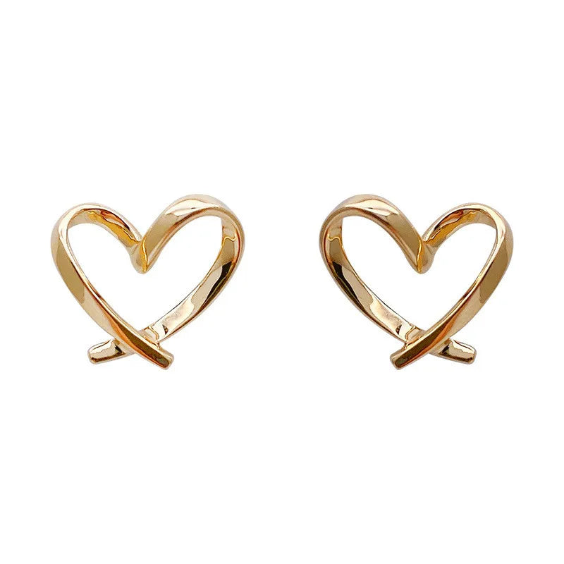 Cute Heart Stud Earrings