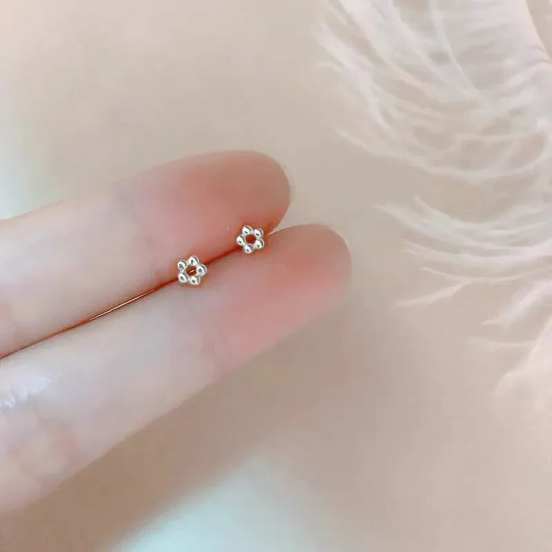 Mini Heart Stud Earrings