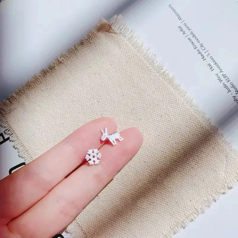 Mini Heart Stud Earrings