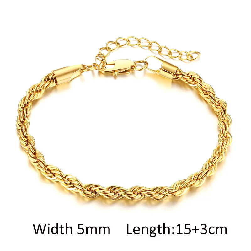 Golden Link Bracelet