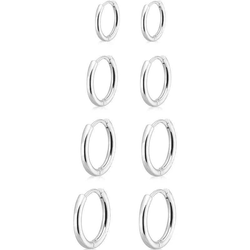 Stainless Steel Mini Hoops