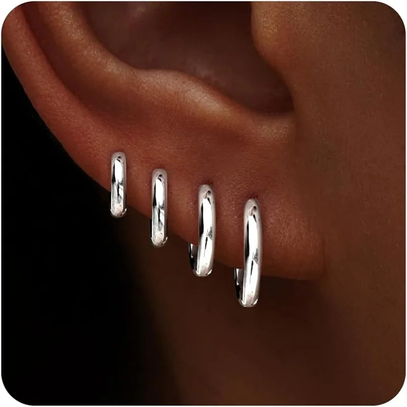 Stainless Steel Mini Hoops