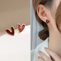 Cute Heart Stud Earrings