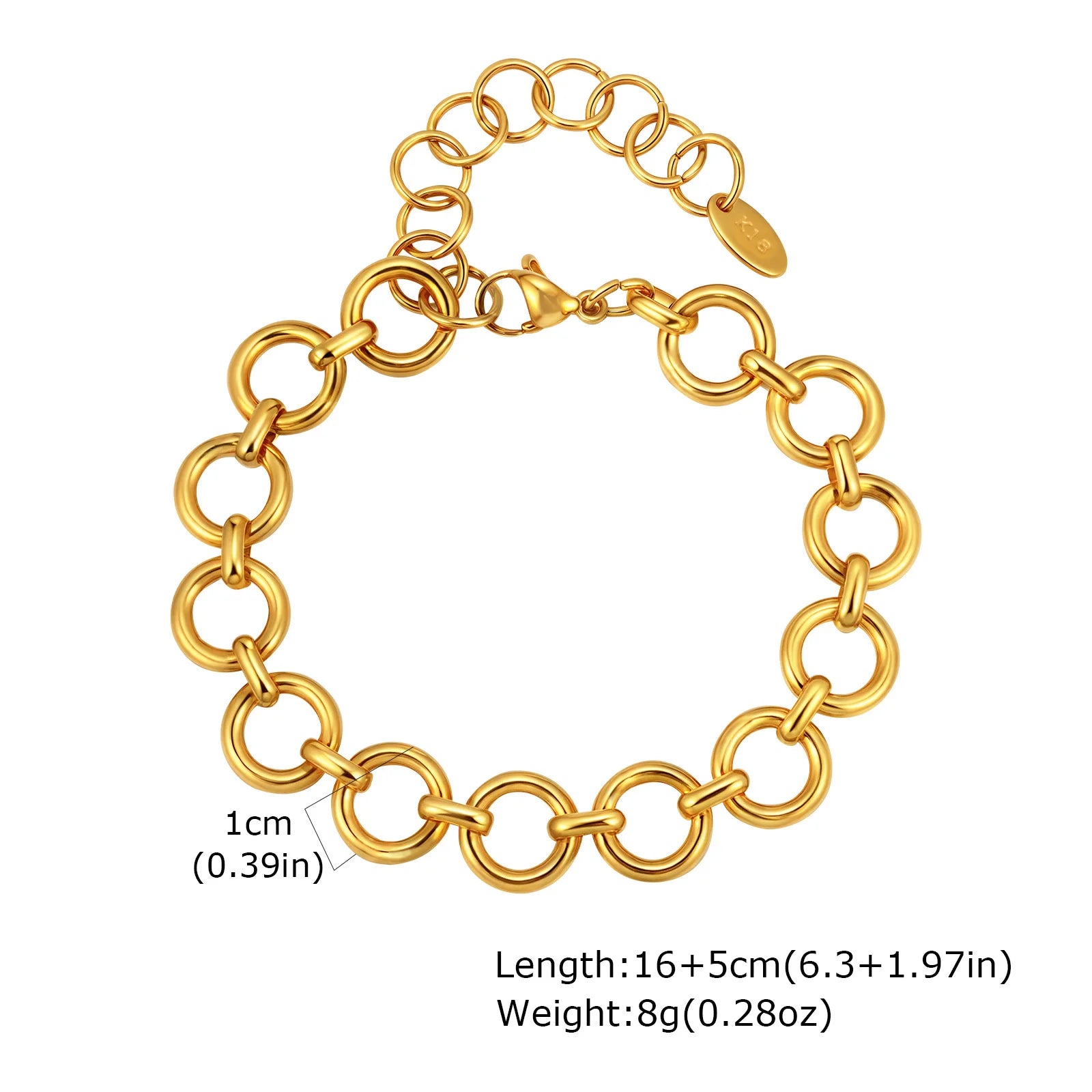 Golden Link Bracelet