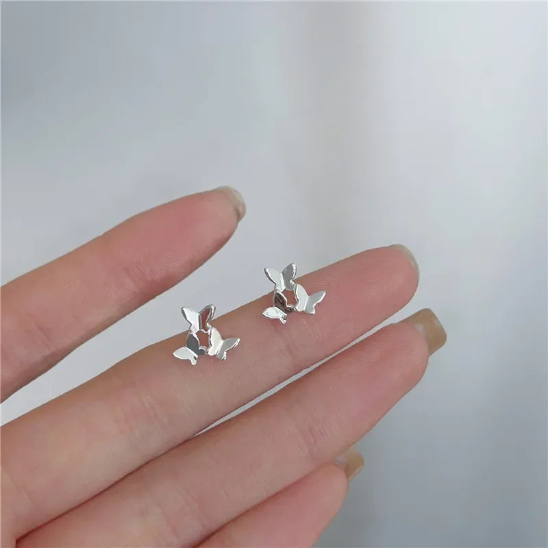 Mini Heart Stud Earrings