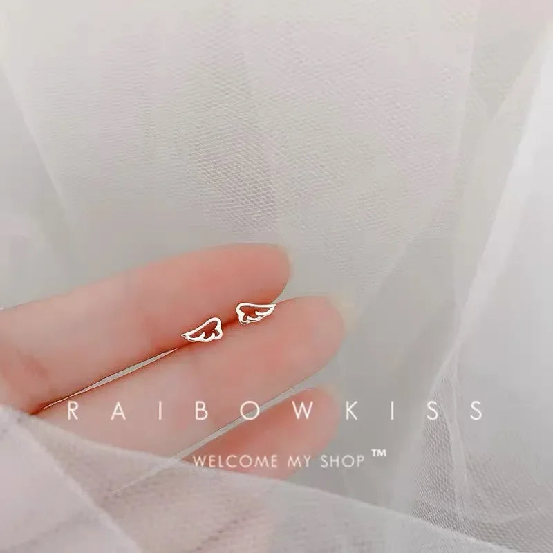 Mini Heart Stud Earrings